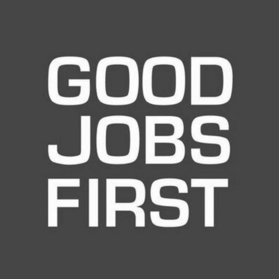 Good Jobs First logo